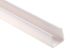 Профіль пластиковий накладний білий для Neon-а 8х16 1м